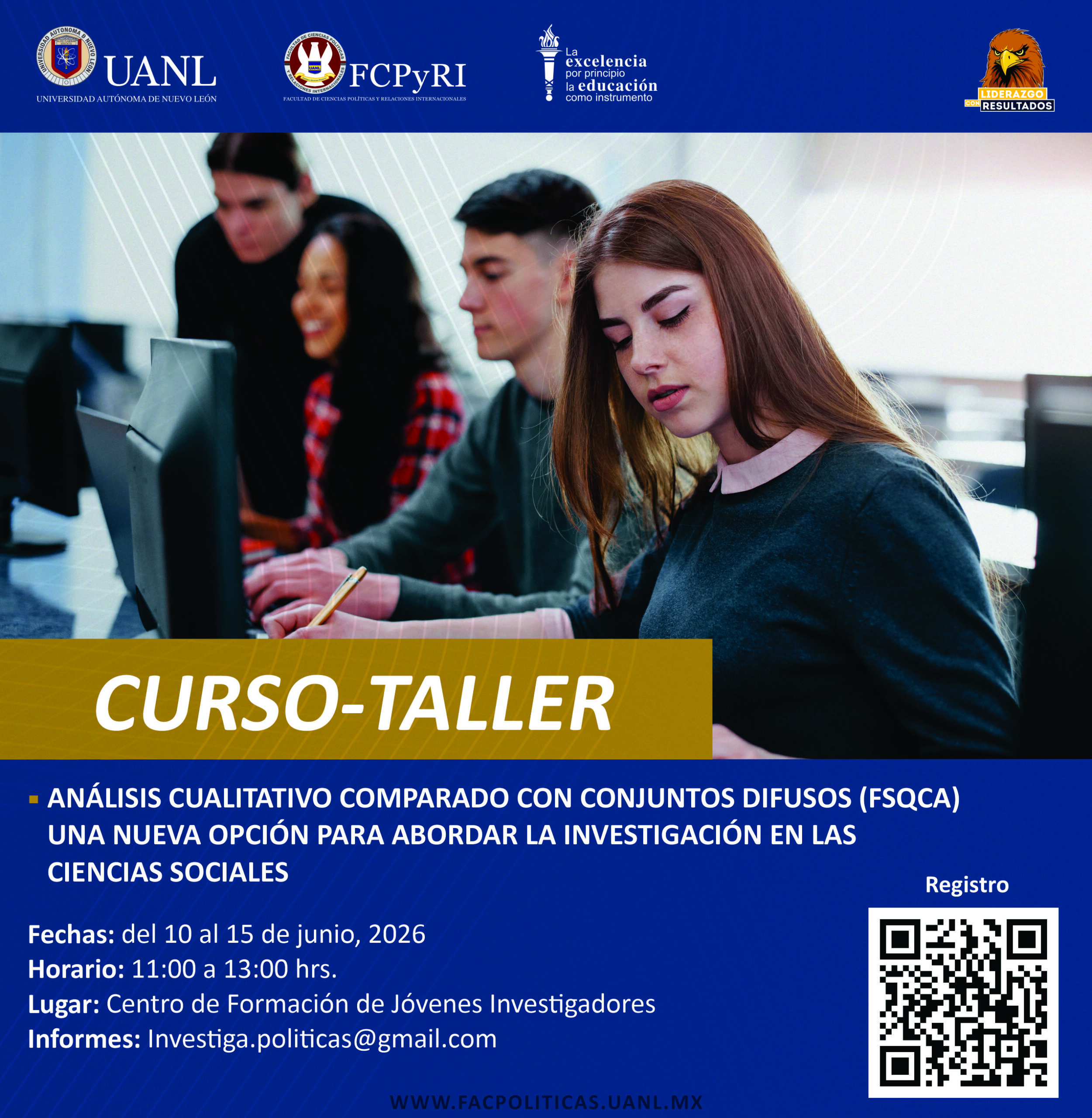 Curso-Taller “Análisis Cualitativo Comparado con Conjuntos Difusos(fsQCA).”